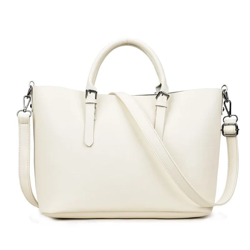 Women pu Leather women Handbags Female Shoulder bag designer Luxury Lady Tote Large Capacity Zipper shoulder JIULIN | Багаж и сумки