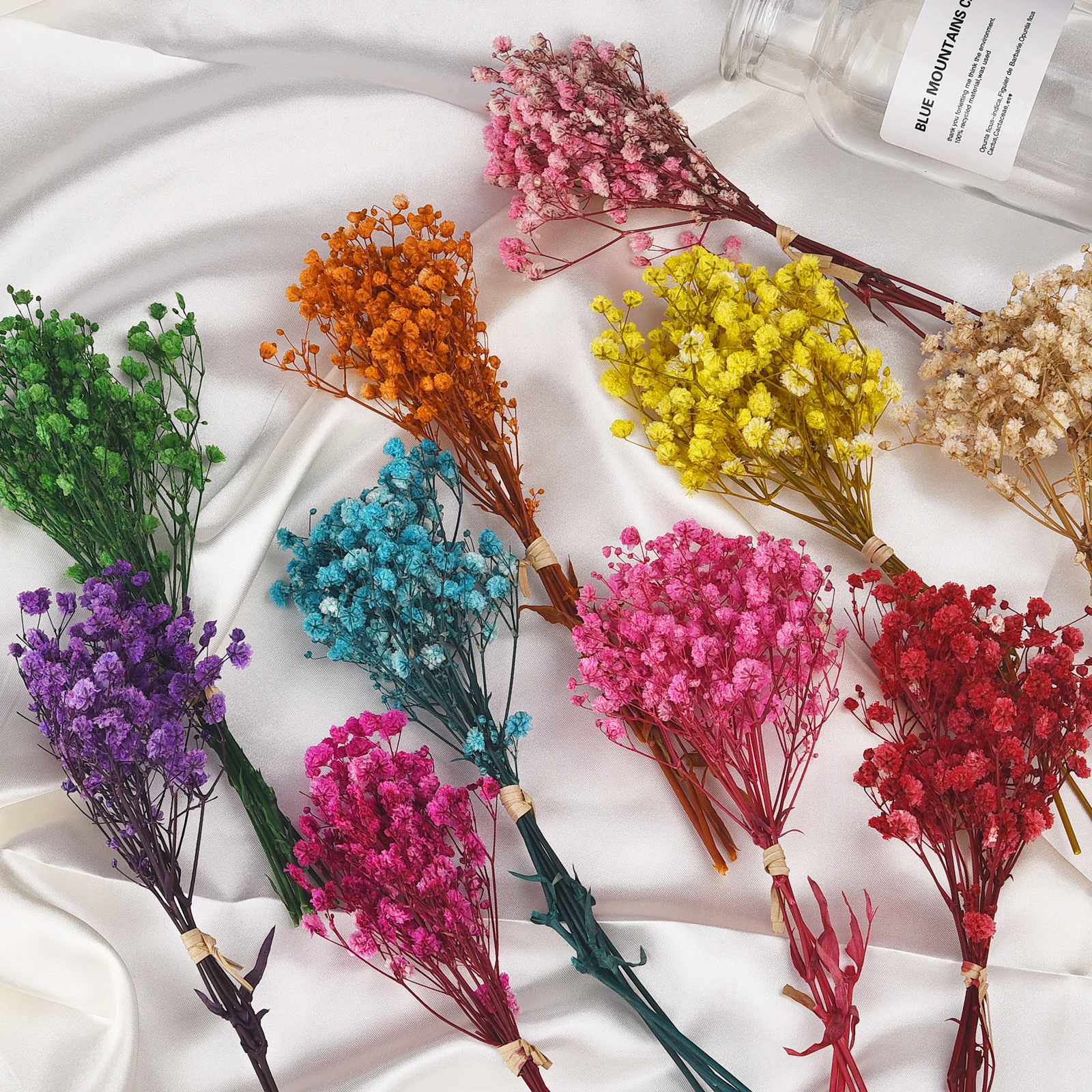 Gypsophila A Bunch Of Mini Artificial Dried Flowers Dyeing Natural Furniture Decoration Mariage Bouquet Dry Flower | Дом и сад