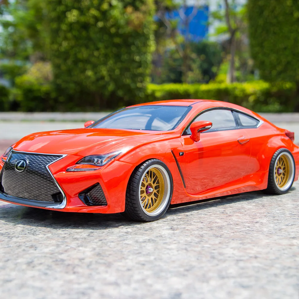 Чехол для радиоуправляемого автомобиля 48648 257 мм для LEXUS RC F готовая Рама корпуса 1/10 Электрический туристический Радиоуправляемый гоночный автомобиль diy запчасти