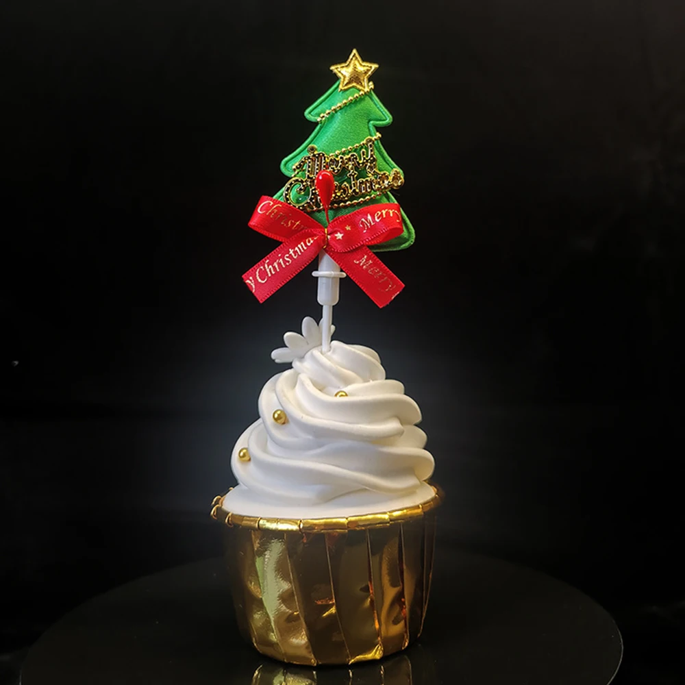 10 шт. Топпер на Рождественский торт Рождество вечерние украшения в виде