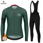 Велосипедная одежда для горного велосипеда, зимняя теплая и ветрозащитная флисовая одежда для велоспорта, костюм, мужской утепленный комбинезон для велоспорта на открытом воздухе