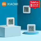 Электронный термометр XIAOMI MIJIA, гигрометр, Bluetooth, датчик влажности, цифровой ЖК-дисплей, умный бытовой термометр, приложение