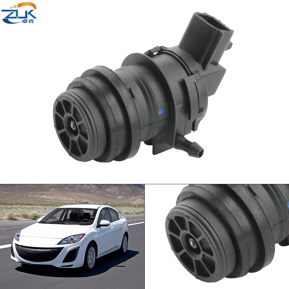 Мотор для мойки лобового стекла ZUK насос очистки MAZDA 3 6 5 Premacy BK BL GG 2002 2015 OEM:GJ6A 67
