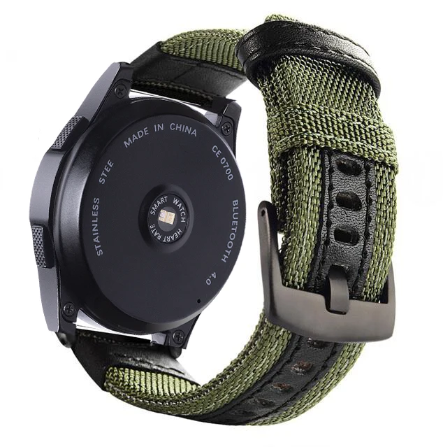 Ремешок 22 20 мм для Samsung Gear sport S2 S3 Classic Frontier galaxy watch active 42 46 браслет huami amazfit bip gtr huawei gt
