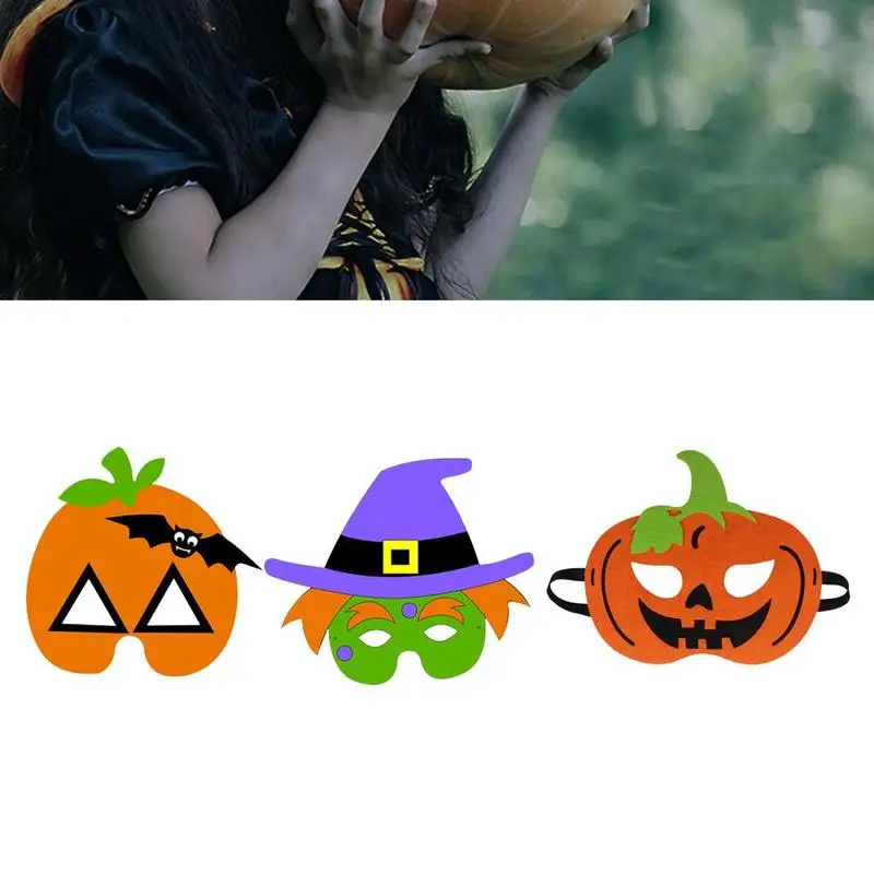 

Halloween children cartoon goggles Halloween felt goggles makeup ball mask