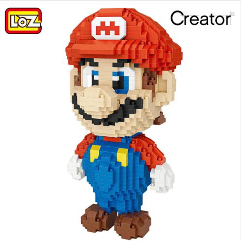 Миниатюрные фигурки LOZ Hero из серии сделай сам конструктор стразов экшн модель