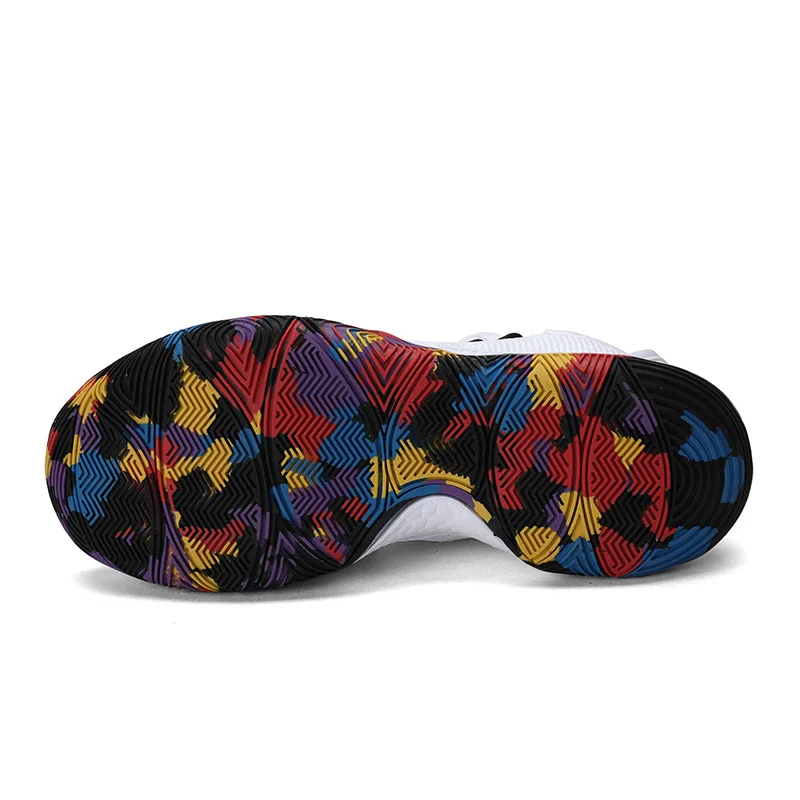 Мужская Баскетбольная обувь новинка 2020 мужская высокие кроссовки на шнуровке