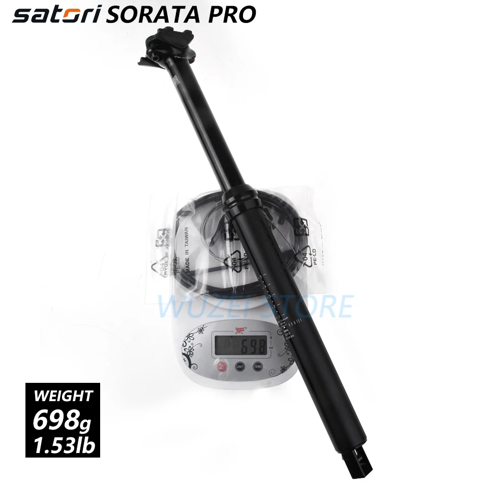 30.9mm-460mm Satori регулируемая высота Подседельный штырь 30,9/31,6 мм* 460 мм Воздушный Подседельный штырь 150 мм Внутренний кабель пульт дистанционного управления Подседельный штырь капельница - Цвет: 30.9mm-460mm