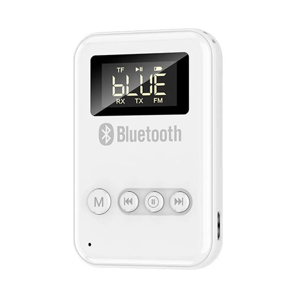 

Bluetooth 5.0 Receiver TF Car MP3 Players Stereo Music Speakers For Headphones loudspeaker Transmitter Adapter AUX Kit FM K5D5