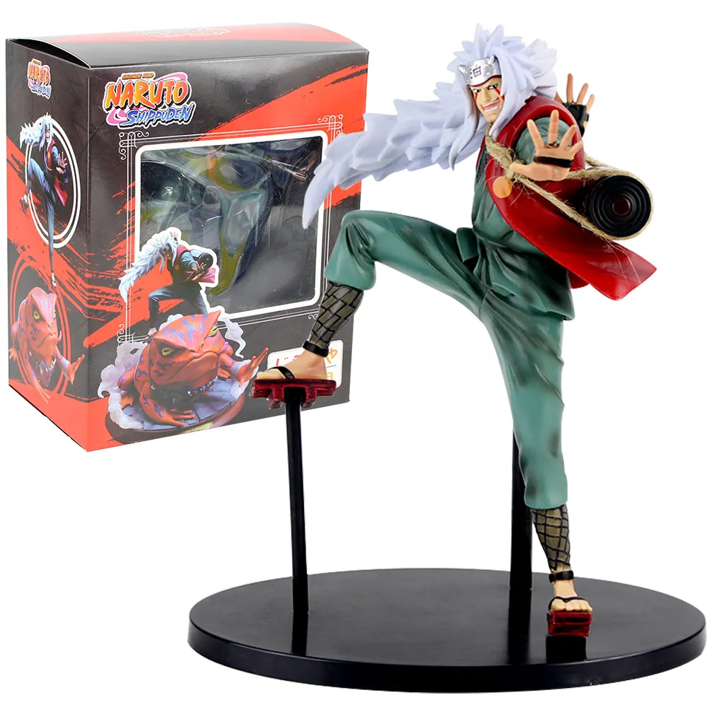 B-with box 15-25 см аниме Наруто Shippuden гама Sennin Jiraiya Gama Bunta GK Статуя Фигурка Игрушка Кукла Brinquedos - Цвет: B-with box