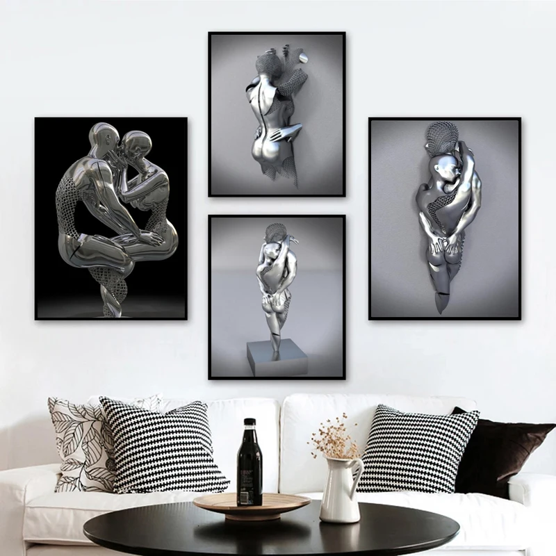 Абстрактная прямоугольная стальная проволока Железный человек абстрактная