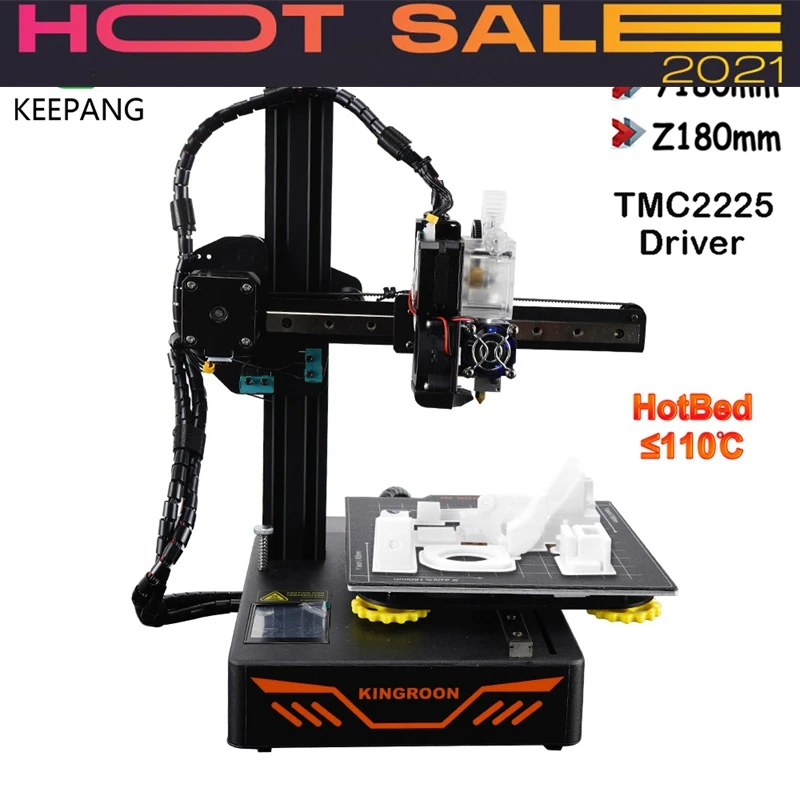 Günstig Neue Verbesserte Kp3s Titan Extruder 3d Drucker Diy Kit 3d Drucker Mit Tmc2225 Stick Lebenslauf Stromausfall Druck
