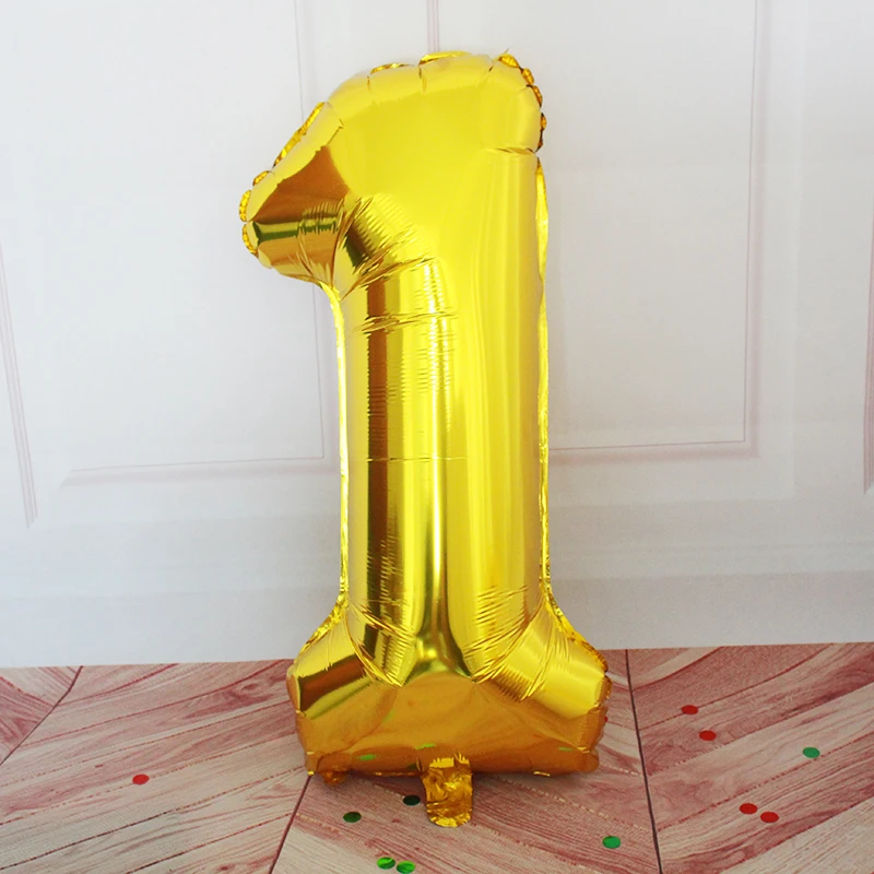 Воздушный шар розового золотого серебряного черного белого цветов 1 шт. | Дом и