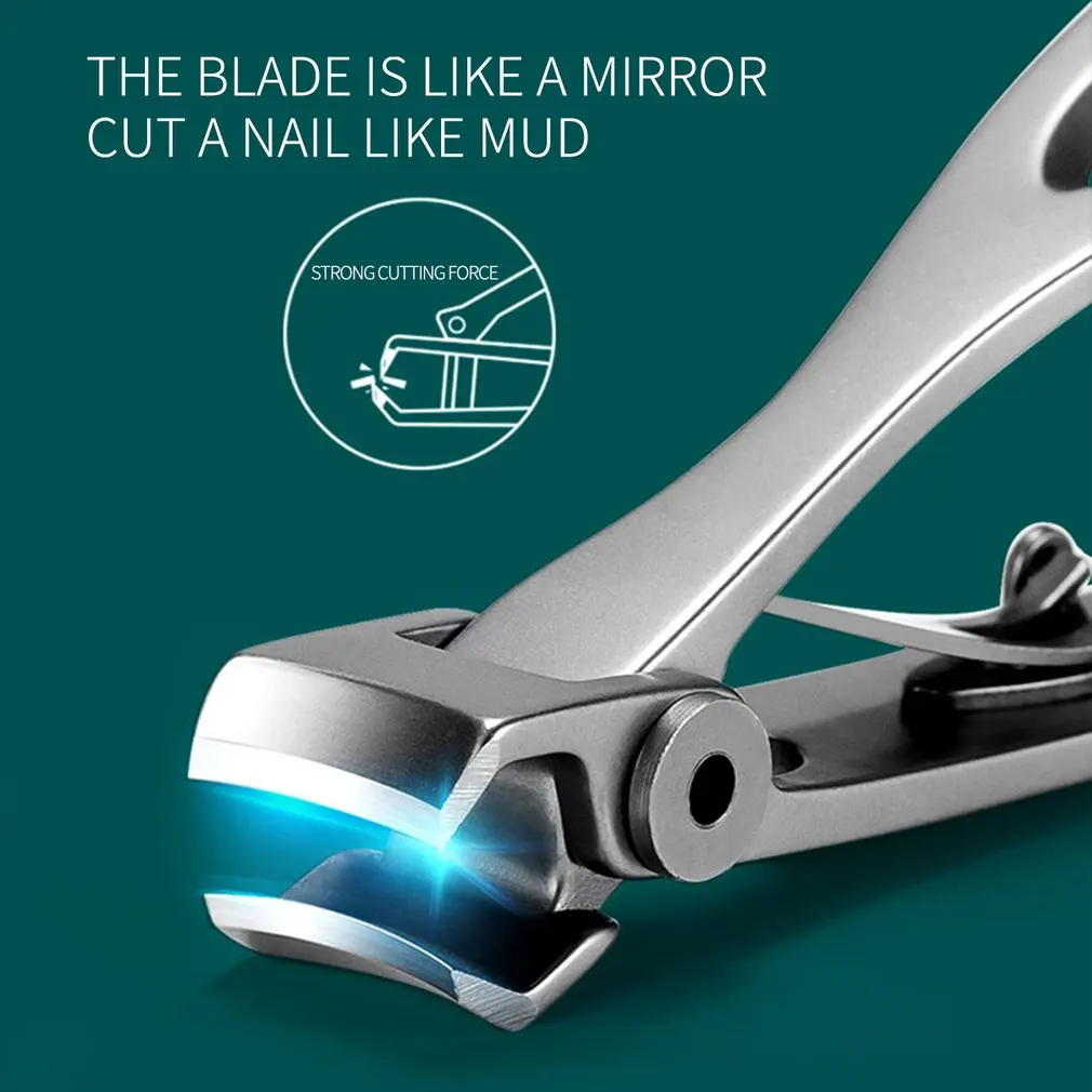 

Thick Toenail Clipper Stainless Steel Toenail Cutter With Nail File For Thick Nail Fingernail Trimmer For Men And Women