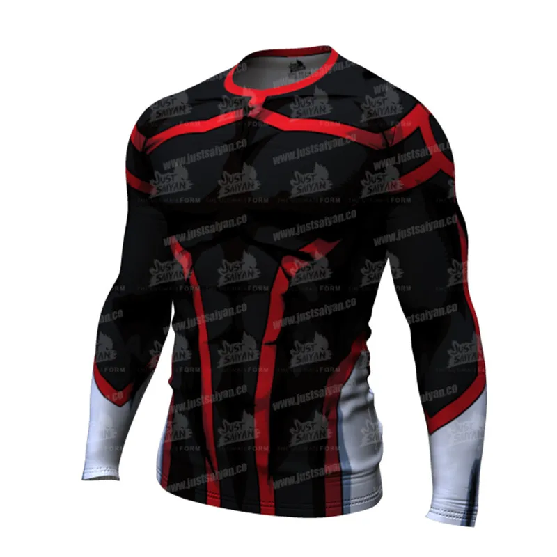 Мужская компрессионная рубашка с принтом моя геройская Академия Bakugou Boku No Hero