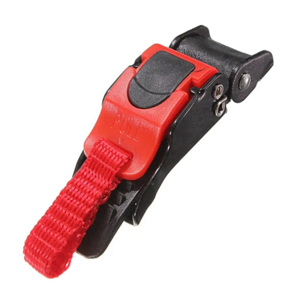 

3Pcs Motorcycle Bike Plastic Quick Release Helmet Pull Chin Strap Buckle Clip