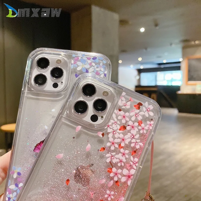 Cute Glitter Quicksand Case For Huawei P40 P30 P20 Pro Lite P Smart 2020 Honor 9X Sparkles Anti-fall Liquid Cover |