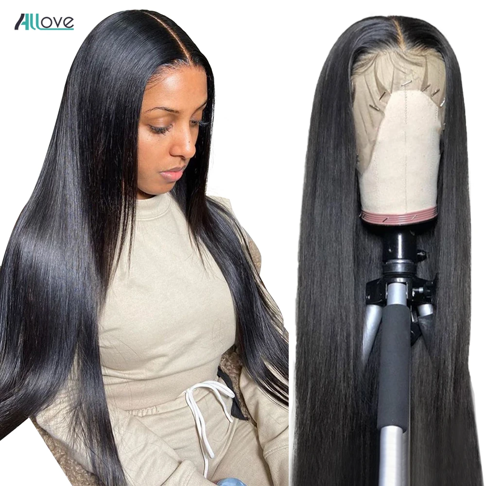 Парик из натуральных человеческих волос со шнуровкой спереди 13x4x1|part|part closureparting