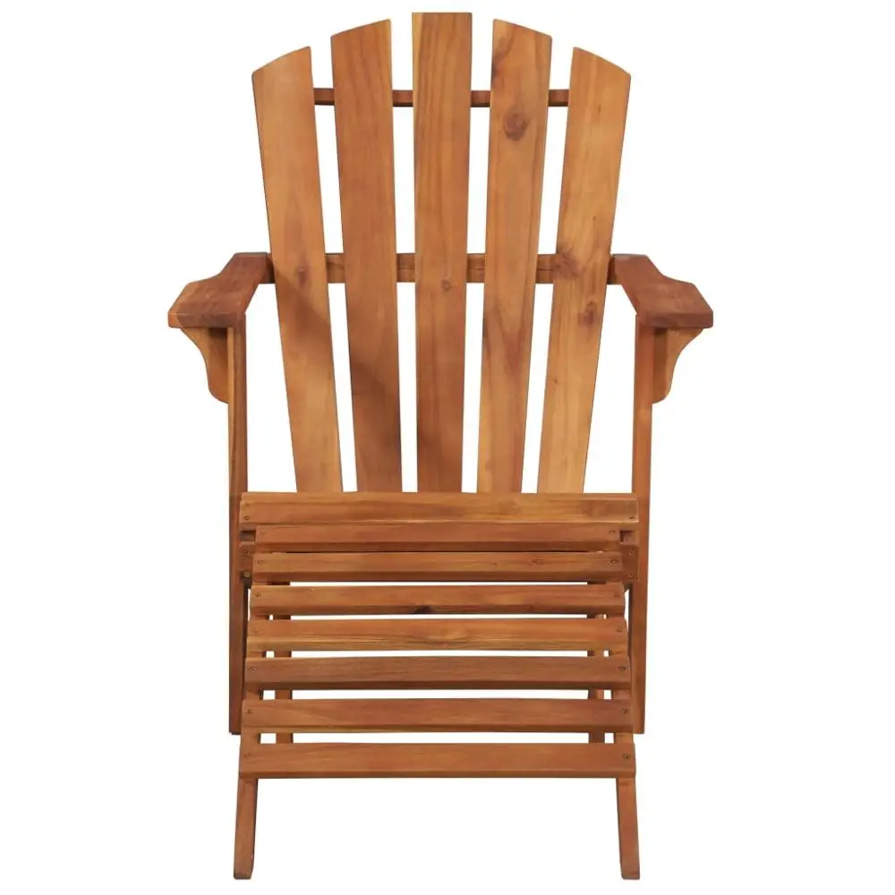 Садовый стул Adirondack с подставкой для ног шезлонг уличные садовые стулья балкона