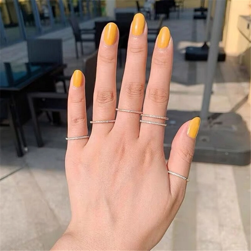 Женское кольцо из серебра 925 пробы с фианитом|Кольца| |