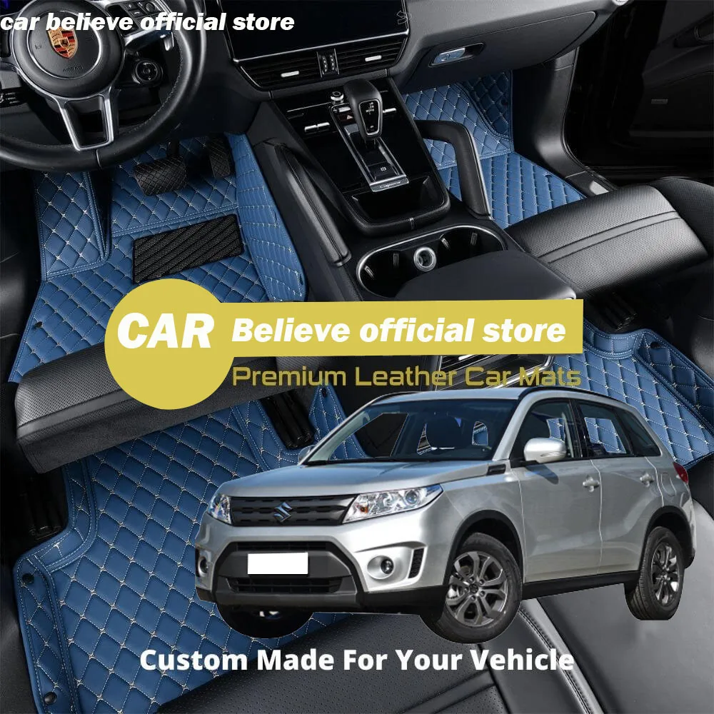 

Leather Car Floor mats For Suzuki Grand Vitara 2016 2015 2014 2013 2012 2011 2010 Carpets Rugs Pads Interior Parts Accessories