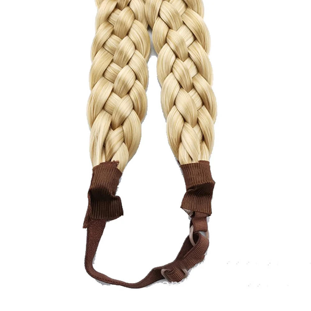 Модный женский синтетический ободок для волос эластичный в богемном стиле парик