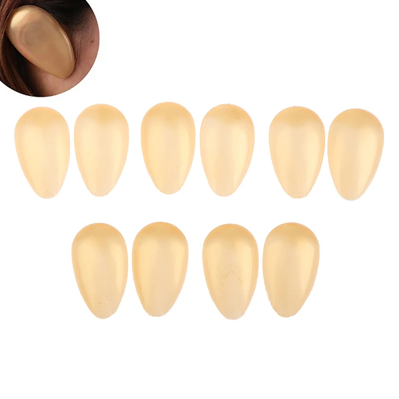 5pairs Hair Dye Shield Protect Earmuffs Shower Waterproof Reusable Ear Cover Cap