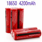 18650 литиевая батарея 3,7 в вольт 4200 мАч Brc oplaadnaked Li-Ion Voor Power Bank Torch Gtl Evrefire
