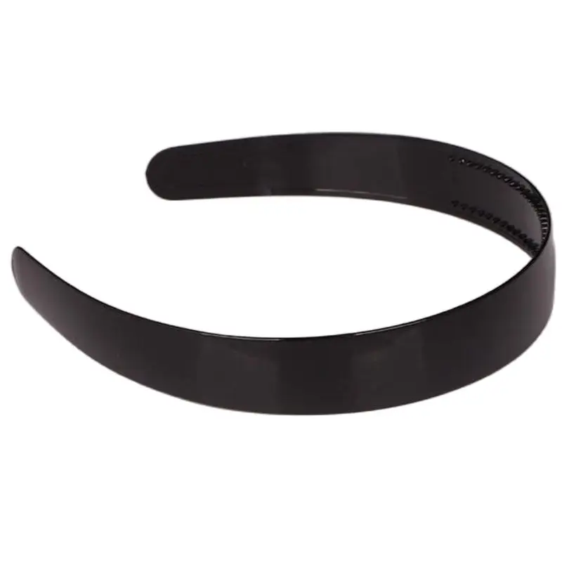 Пластиковая широкая Женская повязка на голову 25 мм аксессуары для волос |