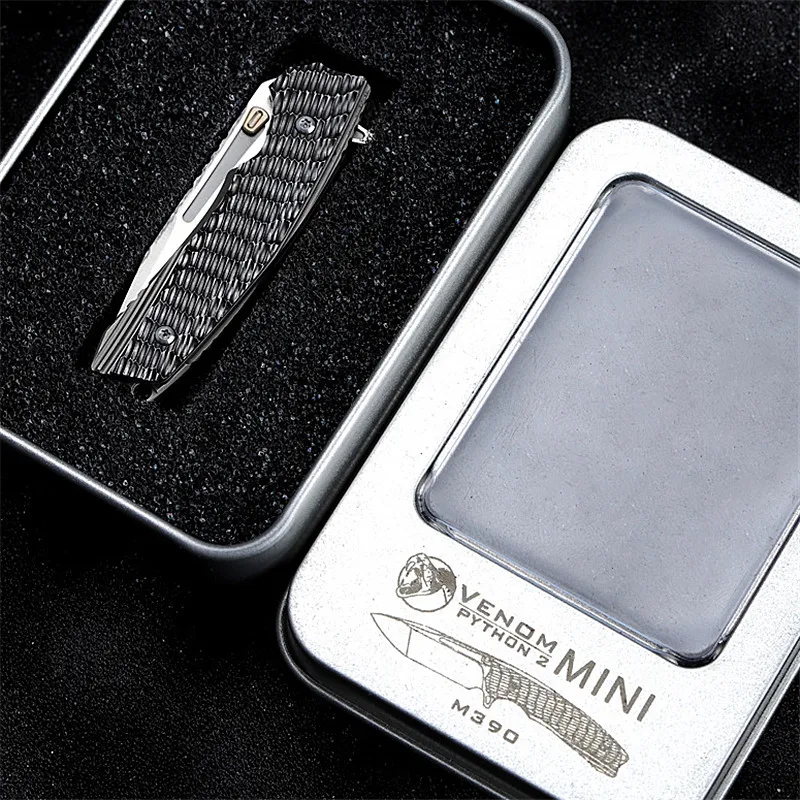 Новинка 2021 карманный складной мини-нож для выживания на природе M390 маленький