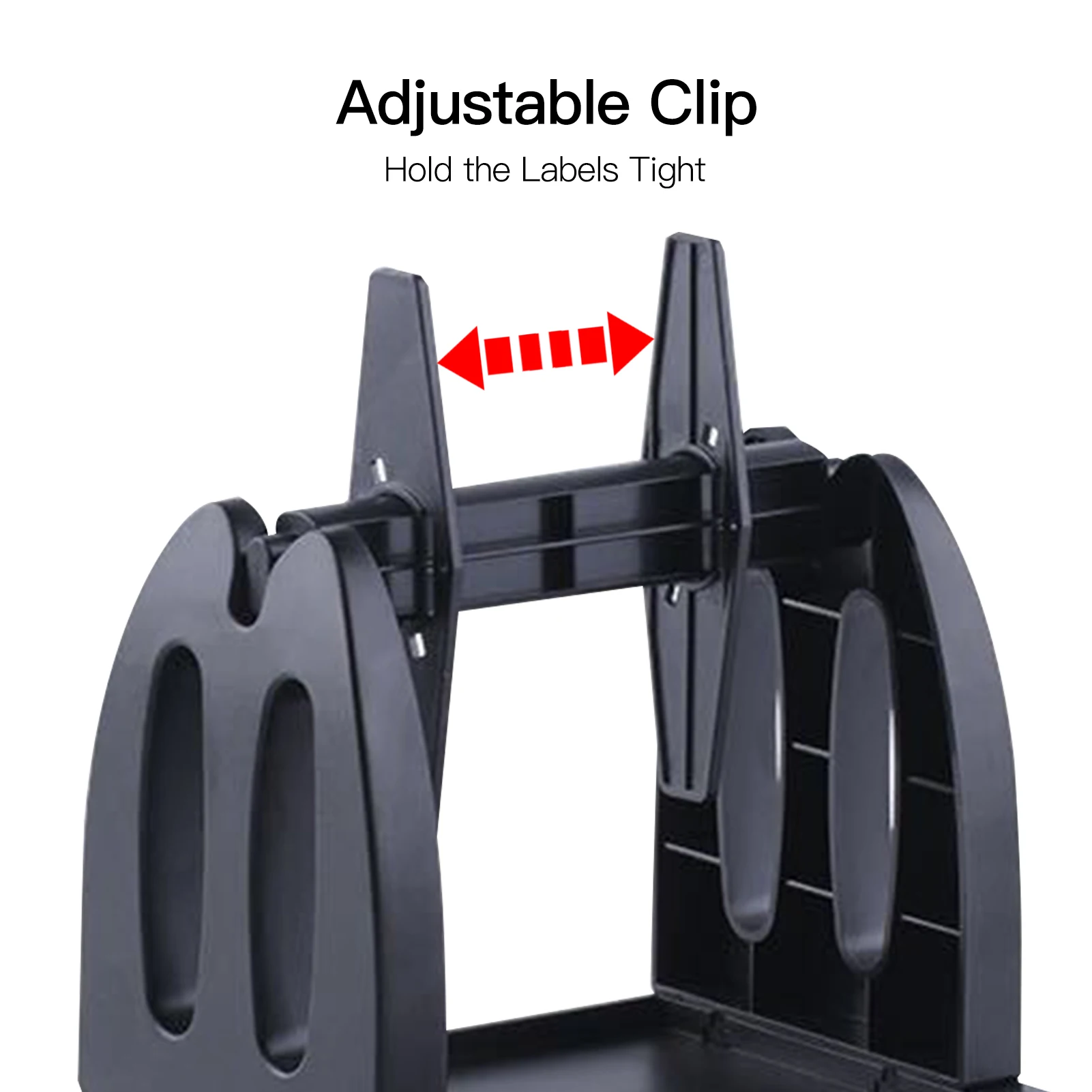 Держатель этикеток для настольного термопринтера 2 в 1 рулоны и вентиляторы