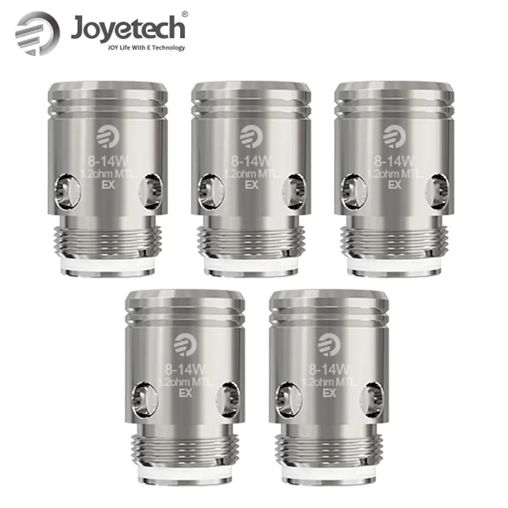 [RU] 5/10/15 шт. Оригинал Joyetech EX 0.5ohm DL. Катушка и 1 2 Ом MTL. для электронной сигареты Exceed