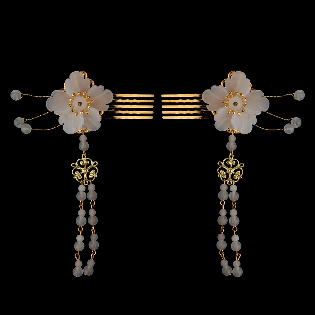 2 шт. заколка для волос с кисточками в китайском стиле| |