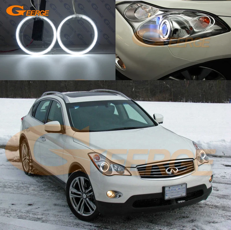 Для INFINITI EX EX25 EX35 EX37 2008 2009 2010 2011 2012 2013 отличные ультра яркие CCFL ангельские глазки