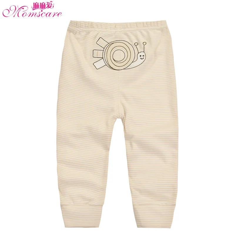 Pantalones coloridos de algod&oacute;n para ni&ntilde;os y ni&ntilde;as, pelele abierto de PP para beb&eacute;, primavera y oto&ntilde;o, novedad-3