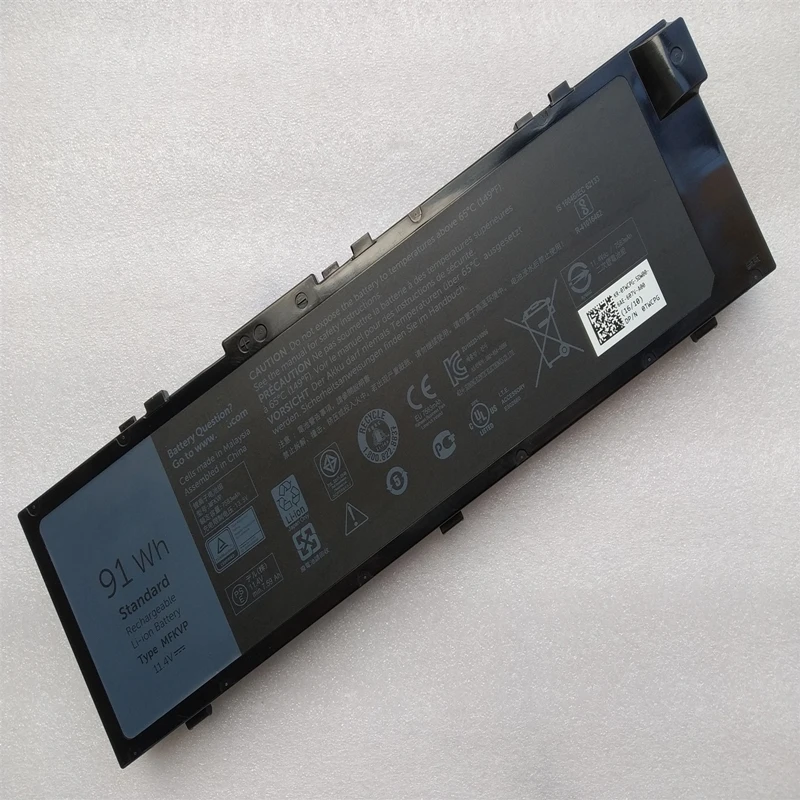 Новый аккумулятор MFKVP для ноутбука Dell Precision 15 7510 7520 M7510 17 7710 7720 M7710 TWCPG 11 4 в Втч |