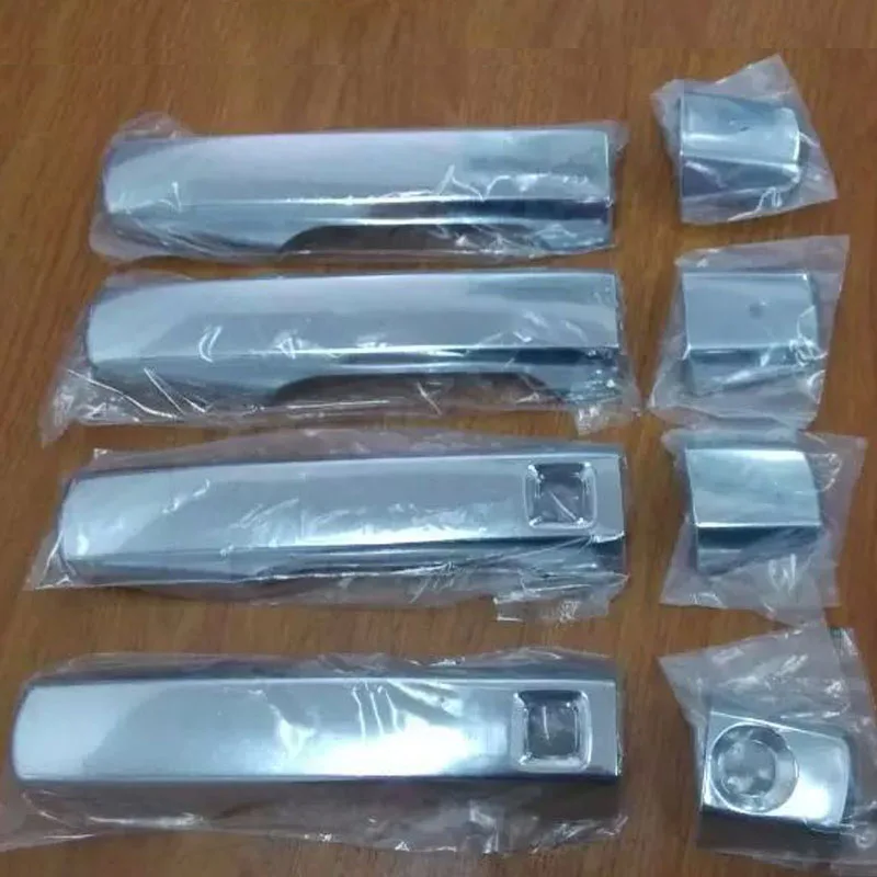 Высококачественная хромированная накладка на боковую дверную ручку из АБС
