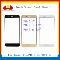 10pcslot touch screen for huawei p10p10 litep10 plus touch panel front outer glass lens touchscreen p10 lcd glass replacement