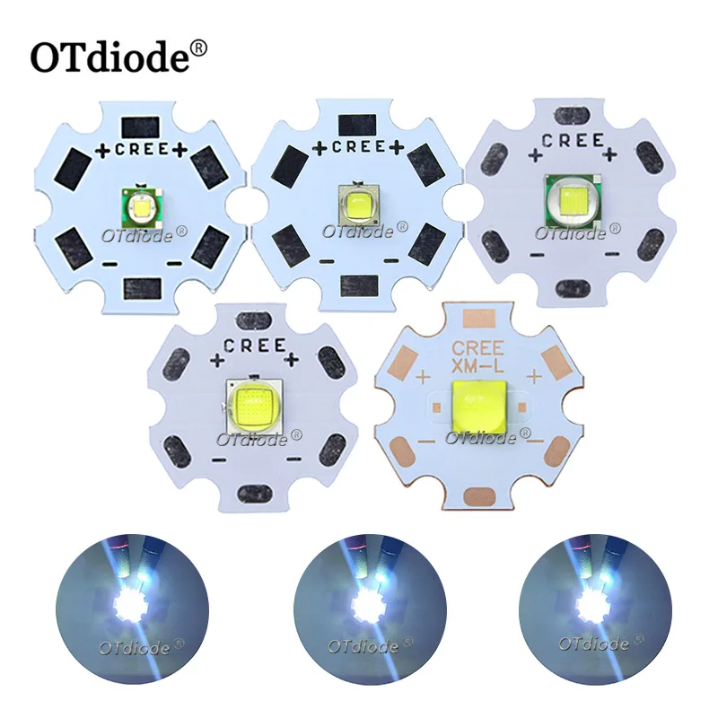 

Лампы XML2 T6, 10 Вт, 3 в, 3535, 5050, 1-3 Вт, 8 Вт, 10 Вт, 18 Вт