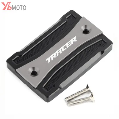 Front Cover Grey Для Yamaha TRACER 900 700 GT 900GT TRACER MT09 MT07 MT 09 MT 07 передний и задний тормозной цилиндр для жидкости главный резервуар Крышка крышки - Цвет: Front Cover Grey