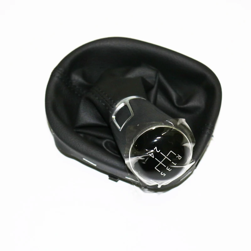 Ручка переключения передач с крышкой из искусственной кожи и пластиковой ручкой