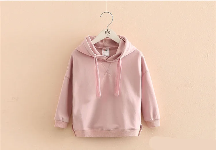 pink Толстовка для мальчиков Одежда для девочек для маленьких мальчиков толстовка вещи подходящие для детей обоих полов, толстовки с капюшоном для детей Одежда для мальчиков-малышей Толстовка 2-7Years - Цвет: pink