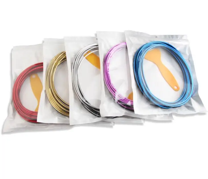 5 м автомобильные внутренние формовочные полосы декоративная линия дверная