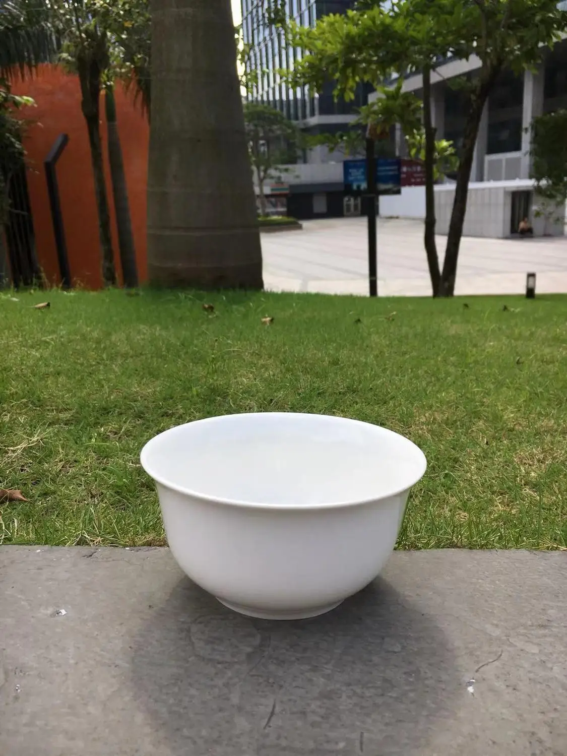 Сделано Цзиндэчжэнь оптовая продажа тонкая гладкая белая 4 5 дюймовая