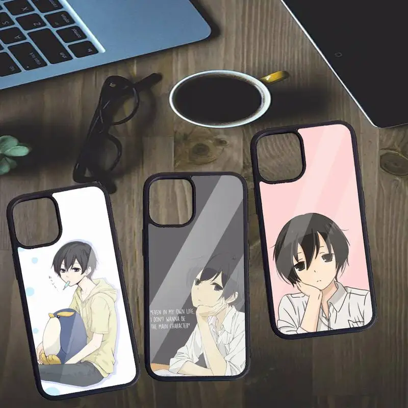 

Anime tanaka kun is always listless Phone Case PC for iPhone 11 12 pro XS MAX 8 7 6 6S Plus X 5S SE 2020 XR