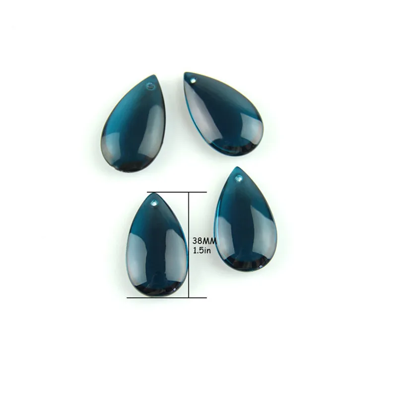 30 шт./партия декоративная стеклянная люстра 38 мм |