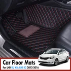 Автомобильные коврики для KIA RIO K2 2012 2013 2014 2015 2016, водонепроницаемые коврики, коврики для приборной панели, коврики, коврики, автомобильные аксессуары, автозапчасти