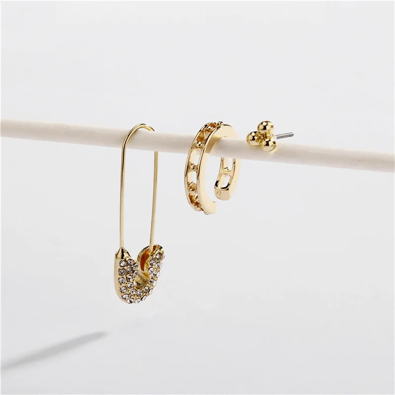 

Joolim Jewelry Wholesale 3pcs/set Gold Pin Hoop Earrings Set Jewelry Stylish Earring