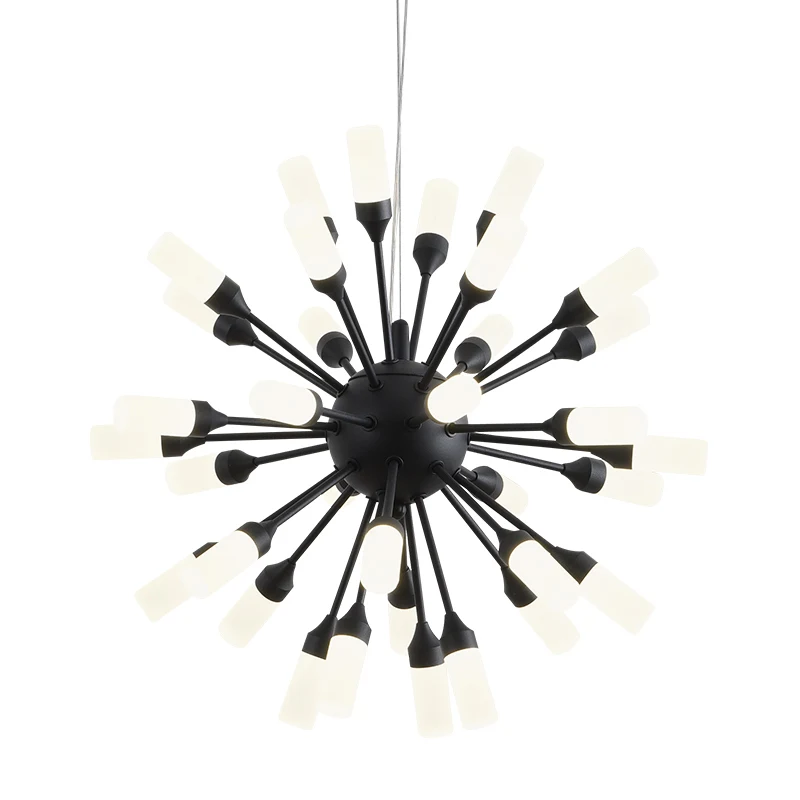 Modern Led Lamp Design Chandelier CeilingLiving Black Room Bedroom Dining Light Fixtures Decor Home Lighting Lights | Лампы и