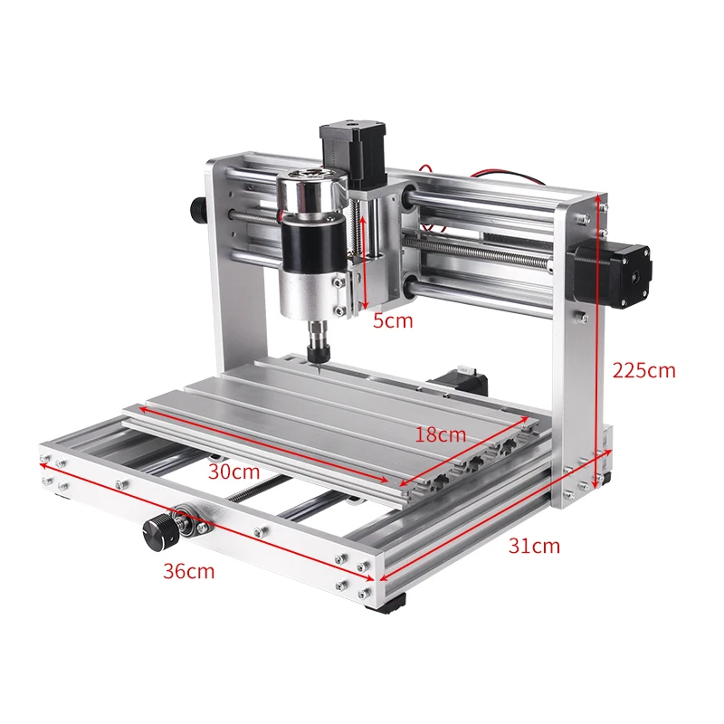 CNC 3018pro-металл с ER11 GRBL управлением с шпинделем 200 Вт, 3 оси pcb фрезерный станок, Diy древесины маршрутизатор Поддержка лазерной гравировки